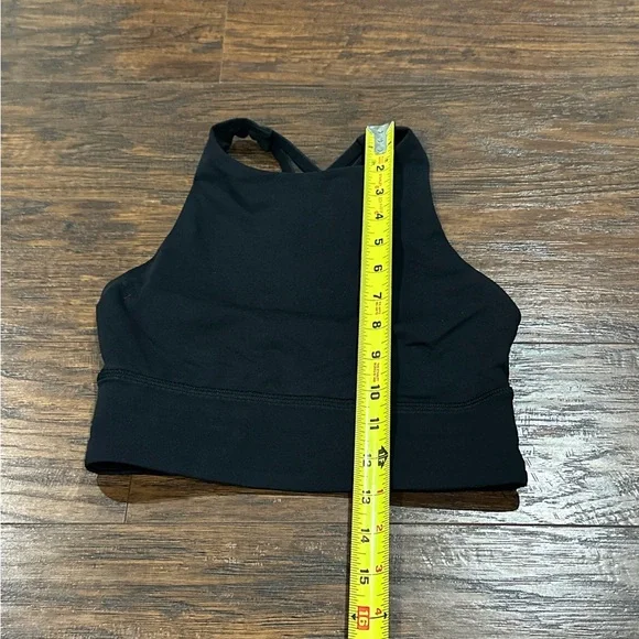 lululemon athletica Women's Black Sports Bra Size 2 - Picture 6 of 6